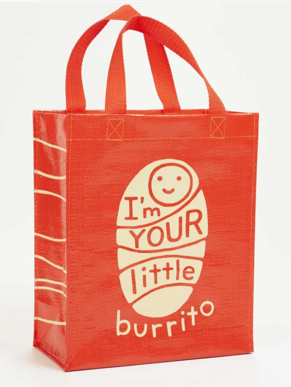 NWT Blue Q 'I'm Your Little Burrito' Handy Tote Reusable Bag